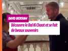 Tellement touché par la gentillesse de tous à Mumbai... David Beckham savoure chaque instant
