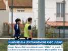 Hugo Reus à l'entraînement avec l'USAP