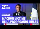 Un réseau de propagande pro-russe assure qu'Emmanuel Macron aurait un QI inférieur à la moyenne