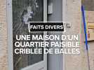 Une maison criblée de balles dans un quartier paisible d'Auch