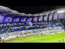 La Est déploie le tifo pour les 120 ans du club.