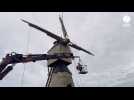 VIDÉO. Les ailes de ce moulin emblématique de Maine-et-Loire tournent pour la première fois depuis 1949