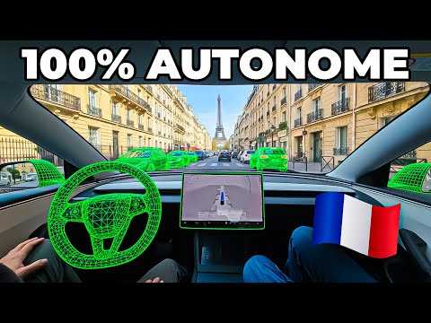 On a testé le FSD de TESLA en FRANCE ! Et on est bluffé, à 2-3 couacs près !