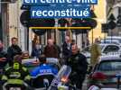 Au Havre, reconstitution d'un homicide en centre-ville
