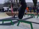 Inauguration du skate-park de Lons-le-Saunier