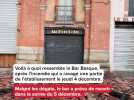 Un jour après l'incendie qui a ravagé une partie de sa toiture, le Bar Basque rouvre ses portes