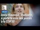 Anna Biausque, étudiante à Sciences Po Lille, a participé à la COP30