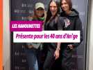 Valérie Benaim, Géraldine Maillet et Shana Loustau présentes pour la soirée des 40 ans d'An'ge