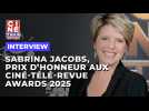 Sabrina Jacobs, prix d'honneur aux Ciné-Télé-Revue Awards 2025