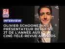 Olivier Schoonejans élu présentateur belge de JT de l'année aux Ciné-Télé-Revue Awards