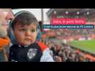« On lui donne le biberon au stade », à Lorient, Jules, 15 mois, le plus jeune abonné du FCL !