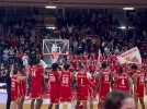 Explosion de joie, clapping, communion avec les supporters... Le SLUC a savouré son exploit face au Paris Basket !