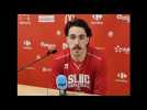 " C'est une très belle soirée pour le SLUC Nancy Basket ", savoure Enzo Goudou-Sinha