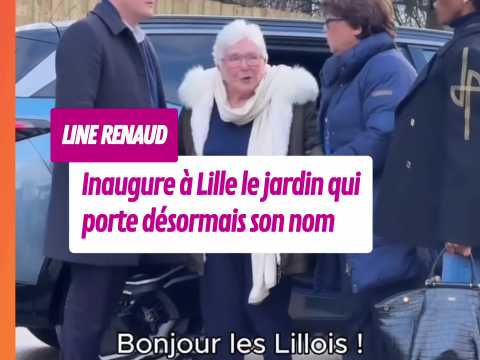 VIDEO : Les lillois honorent Line Renaud avec un jardin � son nom dans le Vieux-Lille