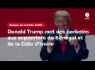 VIDÉO. Coupe du monde 2026. Donald Trump met des barbelés aux supporters du Sénégal et de la Côte d'Ivoire
