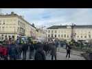 Les agriculteurs en colère à Bruxelles