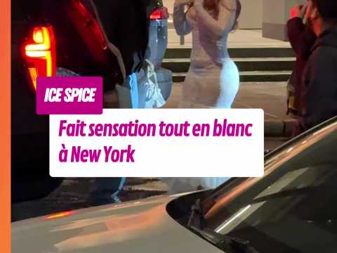 VIDEO : Ice Spice fait sensation tout en blan&hellip;