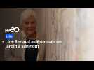 Line Renaud inaugure son jardin