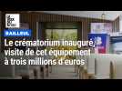 Visite du nouveau crématorium de Bailleul