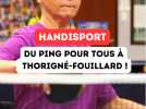 Découvrez la section handisport du Tennis de table