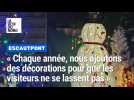 La « maison bonheur de Noël » rouvre ses portes au public jusqu'au 6 janvier, à Escautpont