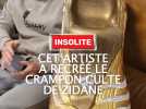 Hérault : cet artiste a recréé le crampon de Zidane en 2006, en version monumentale