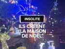 Ils ont crée la maison de Noël