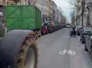 Des centaines de tracteurs envahissent les rues de Bruxelles