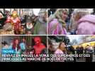 Revivez en images la venue des superhéros et des princesses au marché de Noël de Troyes