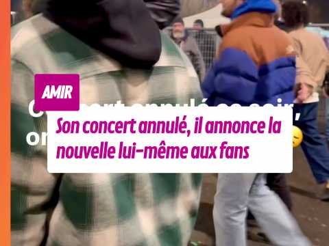 VIDEO : Amir ne se d�file pas, son concert an&hellip;