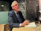 L'ancien Premier ministre Michel Barnier était à Laval ce mercredi 17 décembre 2025