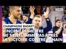 La réaction de Vincent Dumestre après le succès contre Denain