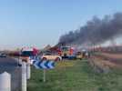 Strazeele : un incendie se déclare dans une maison proche du rond-point du contournement d'Hazebrouck