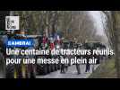 Une centaine de tracteurs à Cambrai, l'archevêque adresse son « soutien » aux agriculteurs
