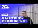 La Russie diffuse la vidéo de l'arrestation d'un diplomate