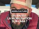 Où en est la mobilisation sur l'A64 ?