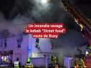 Un incendie ravage un kebab route de Buxy à Saint-Rémy