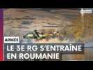 Exercice de franchissement pour le 3e RG en Roumanie