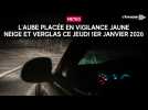 L'Aube placée en vigilance jaune neige et verglas ce jeudi 1er janvier 2026
