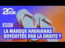 Mais pourquoi la marque de tongs Havaianas est boycottée par la droite au Brésil ?