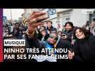 Le rappeur Ninho inaugure son restaurant à Reims