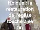 Holque : la restauration de l'église touche à sa fin