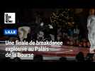 Une finale de breakdance explosive au Palais de la Bourse