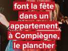 80 jeunes font la fête dans un appartement à Compiègne : le plancher s'affaisse, l'immeuble évacué