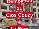 Démolition du Clos Coucy à La Fère