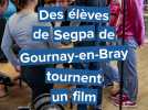 Gournay-en-Bray : les élèves de Segpa tournent un film