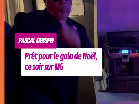 VIDEO : Pascal Obispo pr�t � monter sur sc�ne