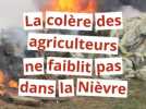 Mobilisation agricole - À Clamecy, le rond-point de la Fausse-Maison bloqué quelques minutes par des agriculteurs en colère