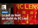 Le pull de Noël du RC Lens qu'on peut trouver au marché de Noël d'Arras