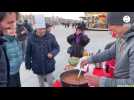 VIDÉO. Une soupe solidaire sur le port de Vannes